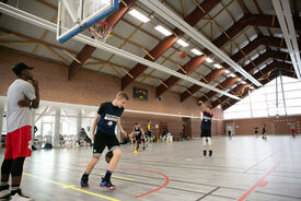 Exercice de dribble suivi de shoot