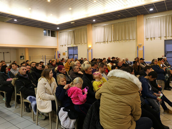 Le public était venu nombreux ce jeudi 27 décembre au CAC de Pont.